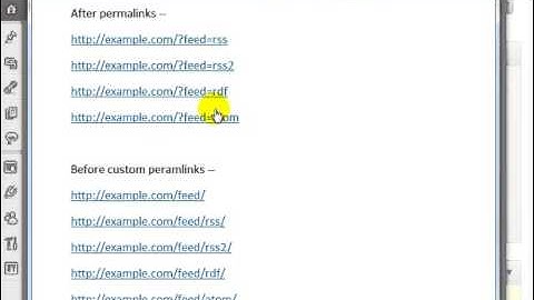 Wordpress Tutorial | How To Find Your RSS Feed