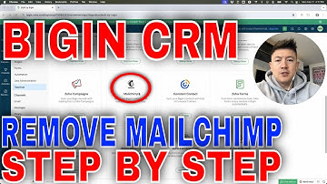 ✅  How To Unlink Remove MailChimp Account From Bigin CRM🔴