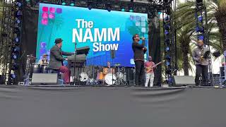 Pride - The Lao Tizer Band @ NAMM 2023 (Smooth Jazz Family)
