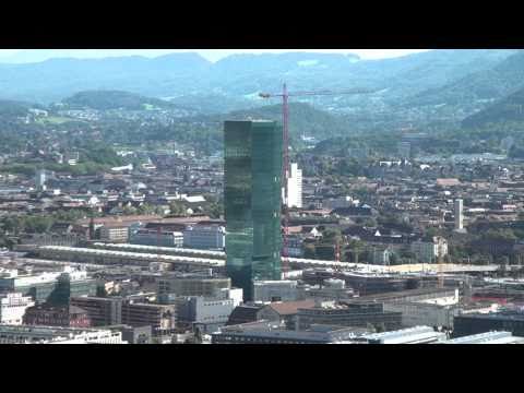 Zrich City Skyline / Switzerland/ 09.2010 / 1080p HD