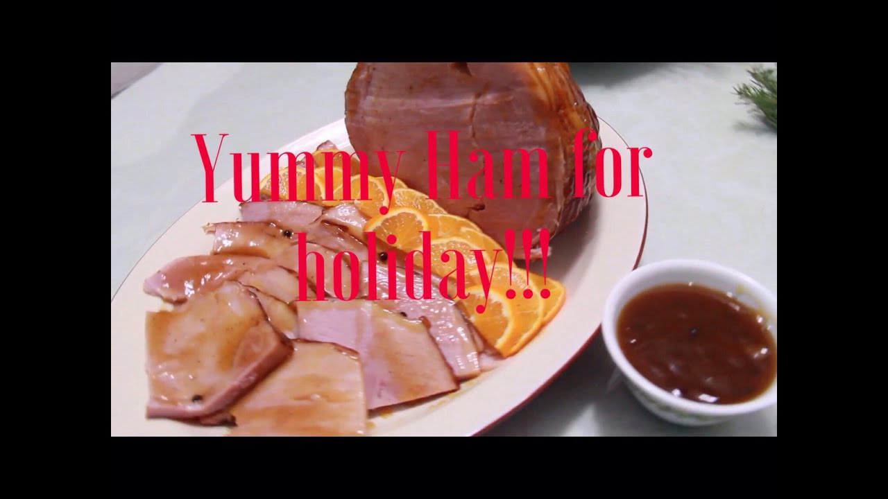 How to cook ham/easy ham recipe/Pinoy or Filipino Ham cooking YouTube
