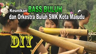 DIY Bamboo Bass (Bass Buluh). Alternatif Guitar Bass.