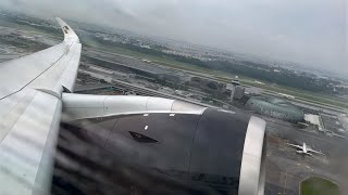 TRENT XWB ROAR! STARLUX Airlines A350-900 rainy takeoff from Singapore (SIN)