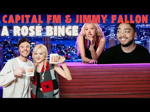 THIS WAS A DELIGHT! | NEW FAN Reaction to 'Capital FM & Fallon Interviews/Performance' with Rosé