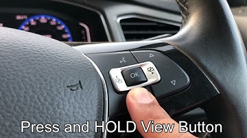 Volkswagen T Roc Steering View Button Hidden Feature