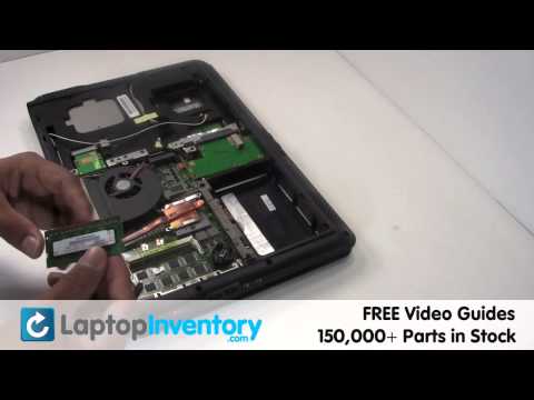 Asus K50 K60 RAM Memory Upgrade | Laptop Notebook Install Guide, Replace K61, K62, K70