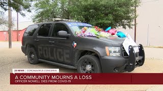 Officer dies of COVID