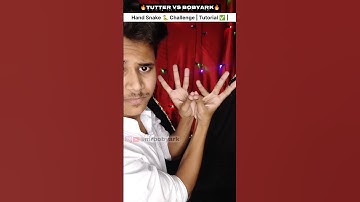 | Hand Snake 🐍 Challenge | tutorial ✅ | #youtube #shorts #ytshorts