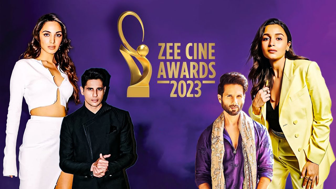 LIVE Zee Cine Awards 2023 Kiara Advani, Shahid Kapoor, Alia Bhatt