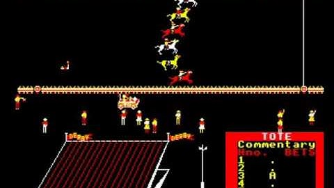 ACORN ELECTRON - HORSE RACE - DYNABYTE - 1984