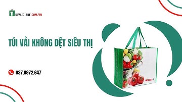 Túi Vải Không Dệt Siêu Thị | tuivaiagiare.com,vn