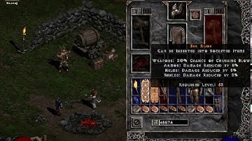 Diablo 2 - Making a (Enigma) Runeword