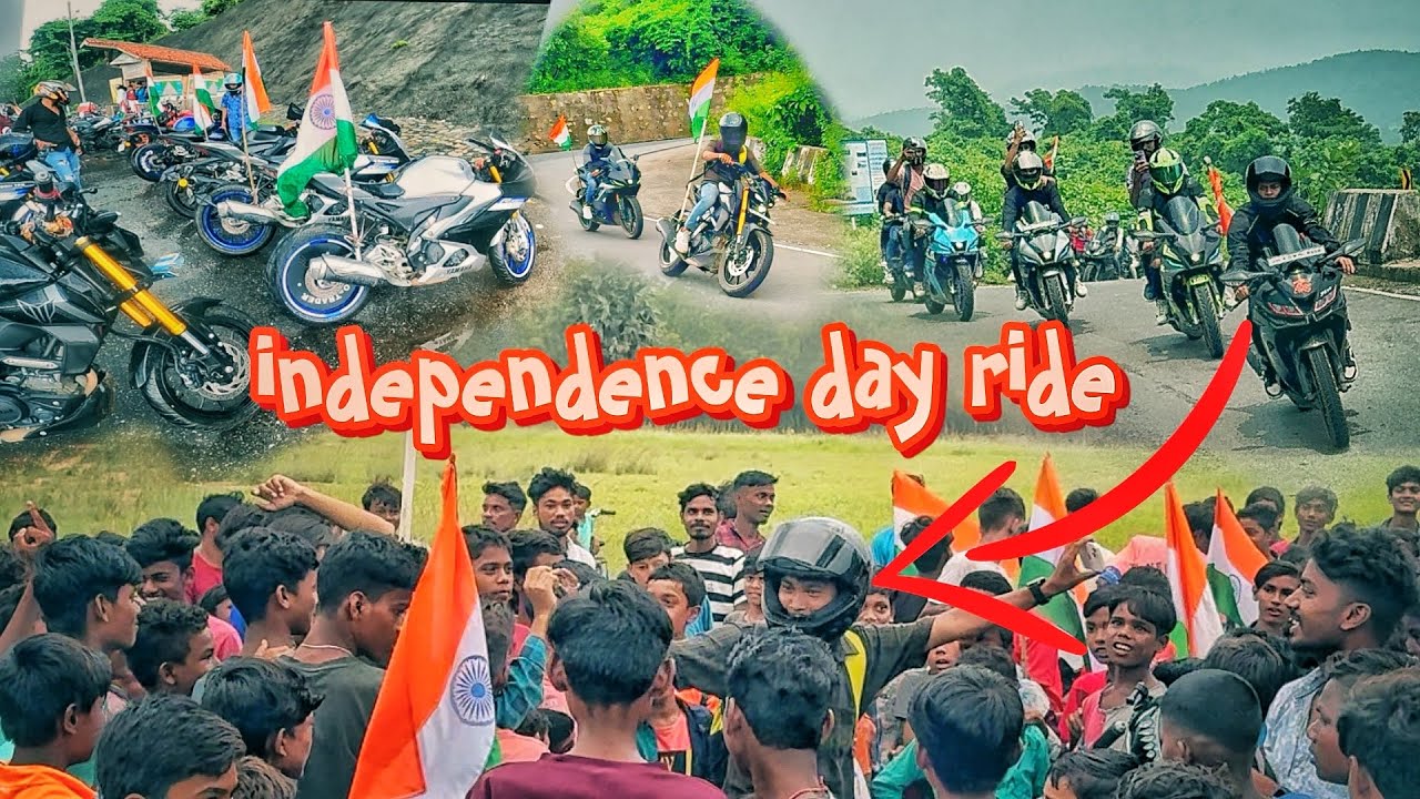 🧡🤍💚 Independence Day Ride 2024 || purulia ajodhya pahar...🔥 @rakeshrider1532