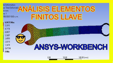 🔧🔥LLAVE ELEMENTOS FINITOS✅ ANSYS - WORKBENCH ▶ TUTORIAL