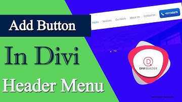 How to Create a Call to Action Button in the Divi Header Menu Step by Step 2020