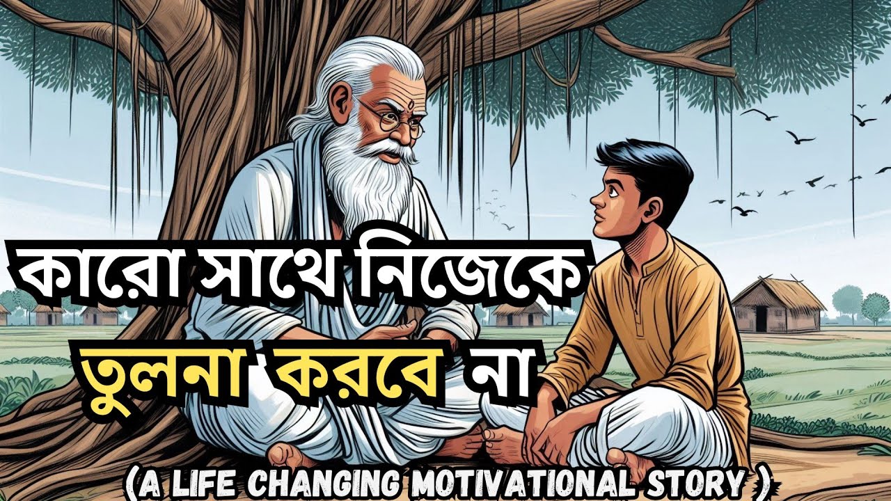 সুখী থাকার রহস্য | DON’T COMPARE YOURSELF | Best Bangla Motivational Story | Wise motivation