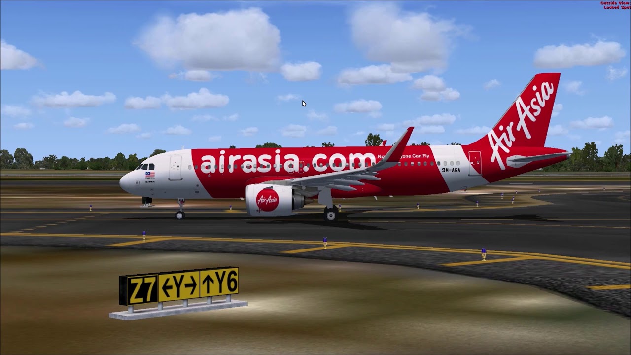 FSX AirAsia A20N AK5651 Kuala Lumpur To Miri YouTube
