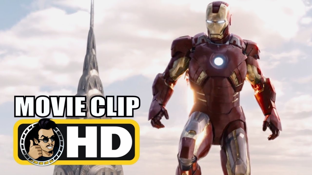 THE AVENGERS (2012) Movie Clip - Iron Man Vs. Loki HD - YouTube