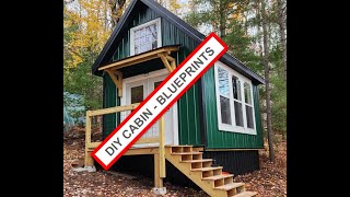 12 x 16 DIY Cabin Plans