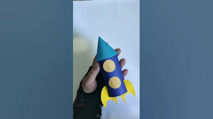 Turn a Toiler Paper Roll into a Rocket #shorts