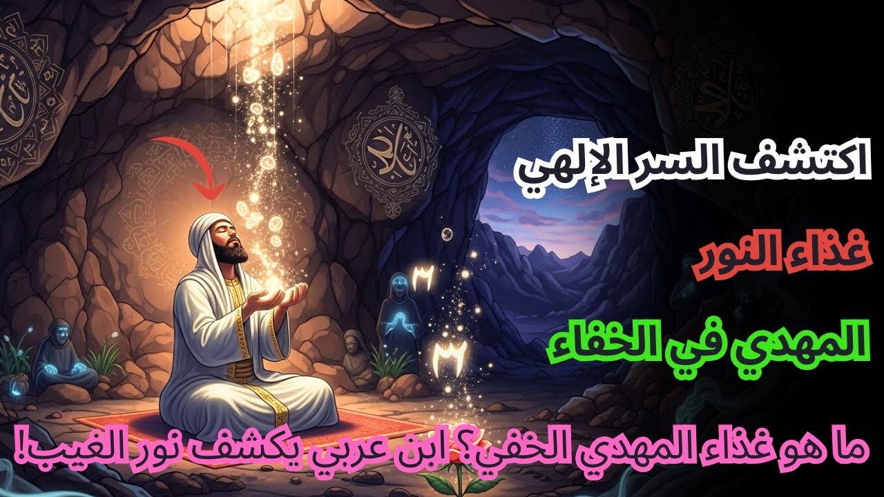 ما هو طعام المهدي الغيبي؟ ابن عربي يكشف سرّ النور الذي يغذيه!