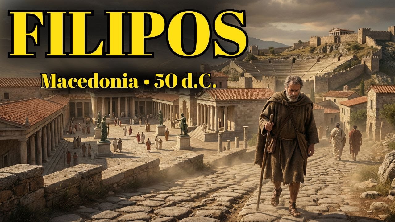 Así era Filipos cuando Pablo fue encarcelado (c. 50 d.C.) — Reconstrucción IA