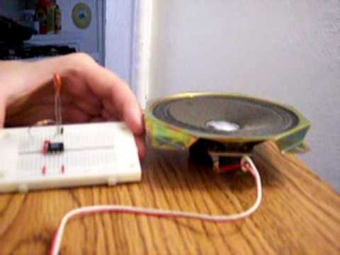 555 Timer With a Speaker