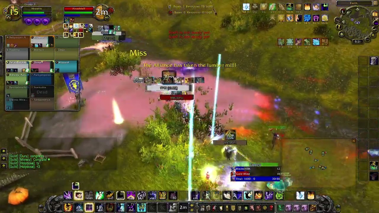WoW Classic MoP - PvP Shadow Priest Random BG 1
