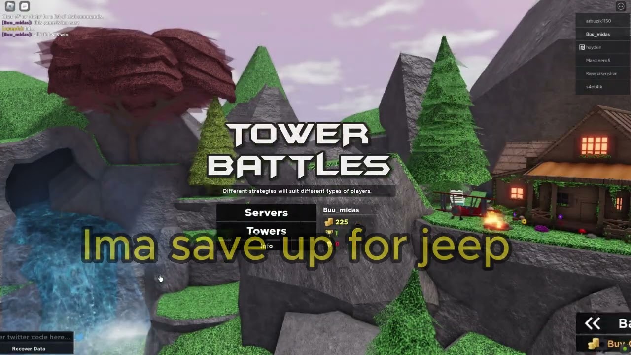 Tower Battles Roblox Noob To PRO (trolling)