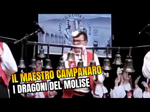 Il Maestro di campane del GRUPPO FOLKLORISTICO I DRAGONI DEL MOLISE 🔔🎶