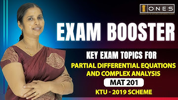 S3 KTU 2019 Scheme QP Solution| PARTIAL DIFF EQ AND COMP ANALYSIS| MAT201| IMPORTANT TOPICS | ONES