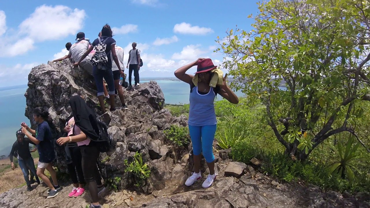 Climbing lion mountain Mauritius YouTube