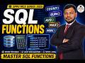 DBMS Unit 2 Lecture 5 | SQL Functions Explained | COUNT SUM AVG MAX MIN | SPPU MCA ENGG 2025