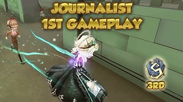 Journalist 1st Gameplay! | Identity V | 第五人格 | アイデンティティV | Journalist