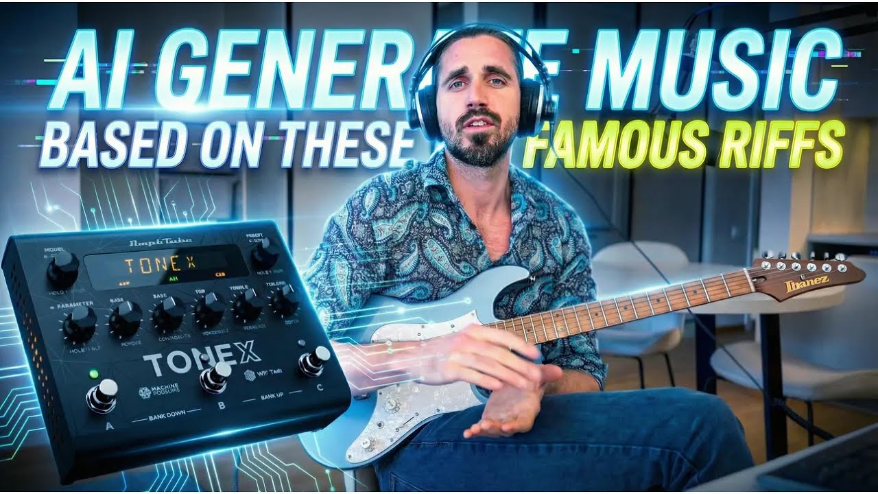 I Gave Iconic Guitar Riffs to AI... Can It Understand Rock Music