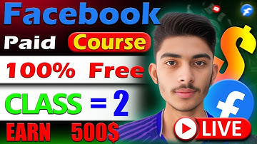 Facebook Monetization course free [2024 Class 2] 2024 in stream ads free cours@earnwithtayyab757