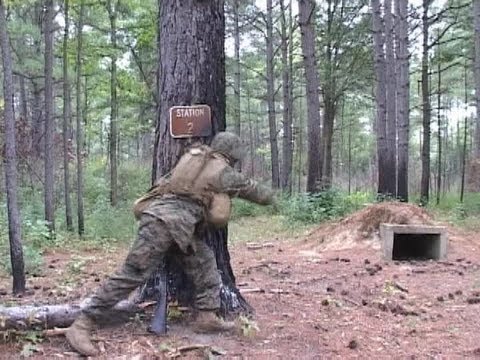 Marines Grenade Training at Fort Pickett