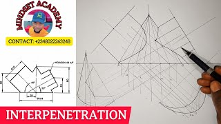 Full INTERPENETRATION OF THREE SOLIDS: HEXAGONAL PRISM, CYLINDER & CONE News