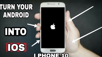 How to make your android phone into iPhone X or IOS ||ANDROID BANGLA OFFICIAL