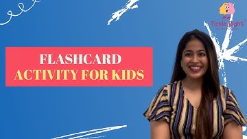 Flashcard Activity for Kids | Brain Stimulation Technique