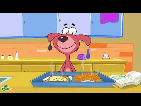 Çocuklar İçin Videolar | köpek don komik yemek | Çocuklar İçin Çizgi Filmler | HeyToonz Türkçe