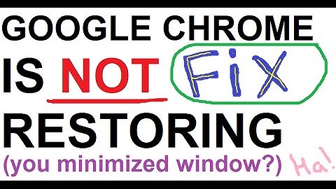 Google Chrome - DOESN