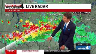First Alert Weather: What to watch out for after severe storms in the Midstate Tuesday