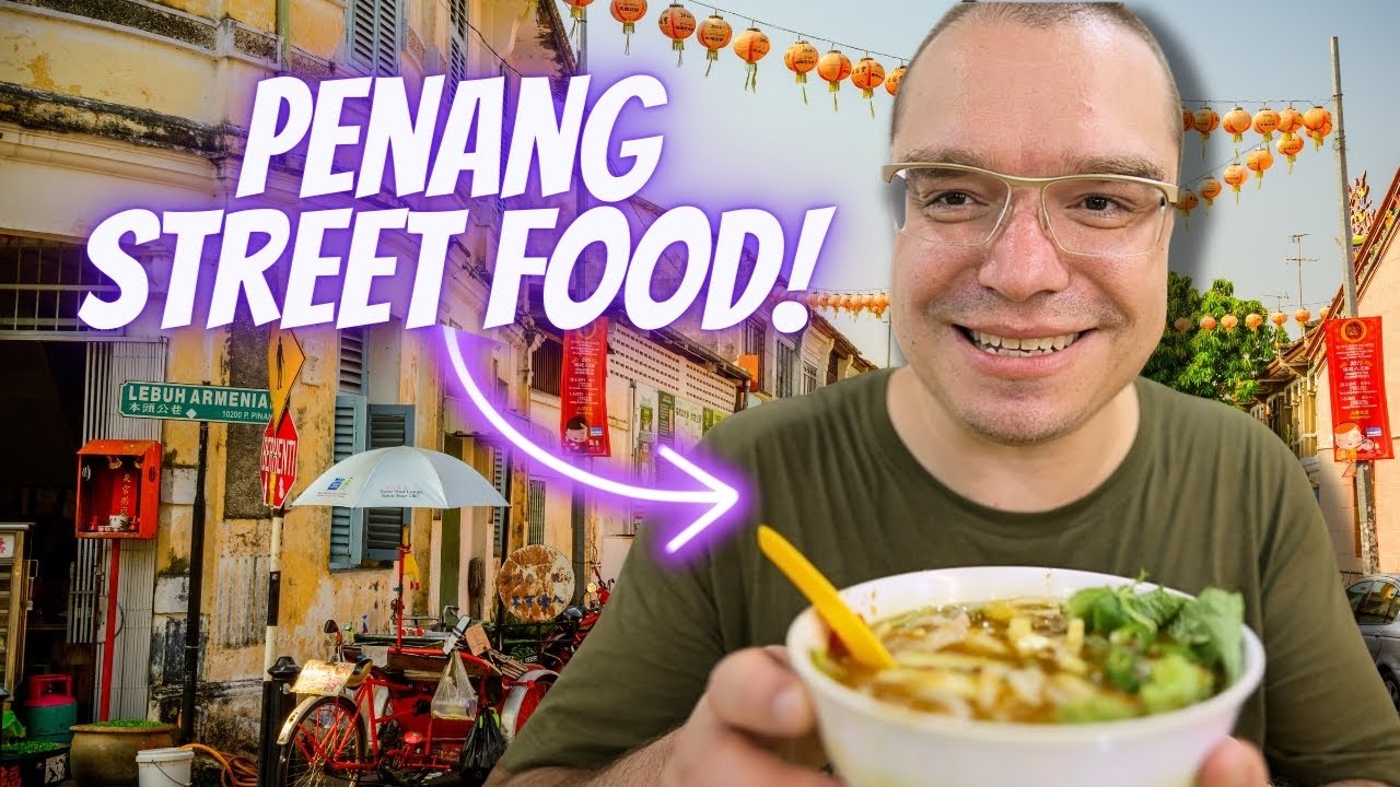 UNBELIEVABLE Malaysia STREET FOOD in George Town Penang - YouTube