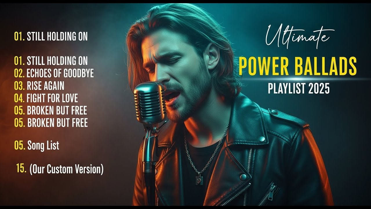 Power Ballads Love Playlist | Soft & Emotional Rock