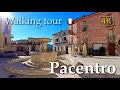 Pacentro (Abruzzo), Italy【Walking Tour】With Captions - 4K