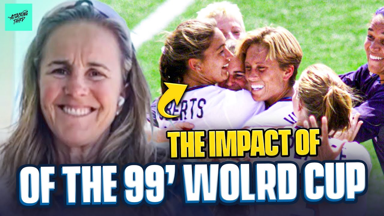 Brandi Chastain on the impact of THAT moment at the ‘99 World Cup! 🇺🇸 YouTube
