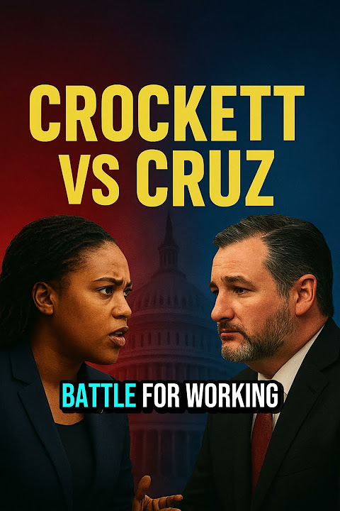 Jasmine Crockett vs  Ted Cruz The Shutdown Showdown Explained in 60 Seconds