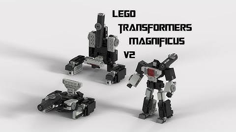 LEGO TRANSFORMERS Magnificus V2 By BX Brix
