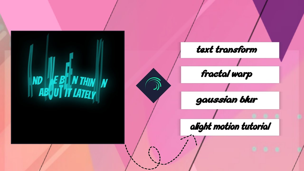 ALIGHT MOTION TEXT EFFECT TUTORIAL POPULAR EDIT - YouTube